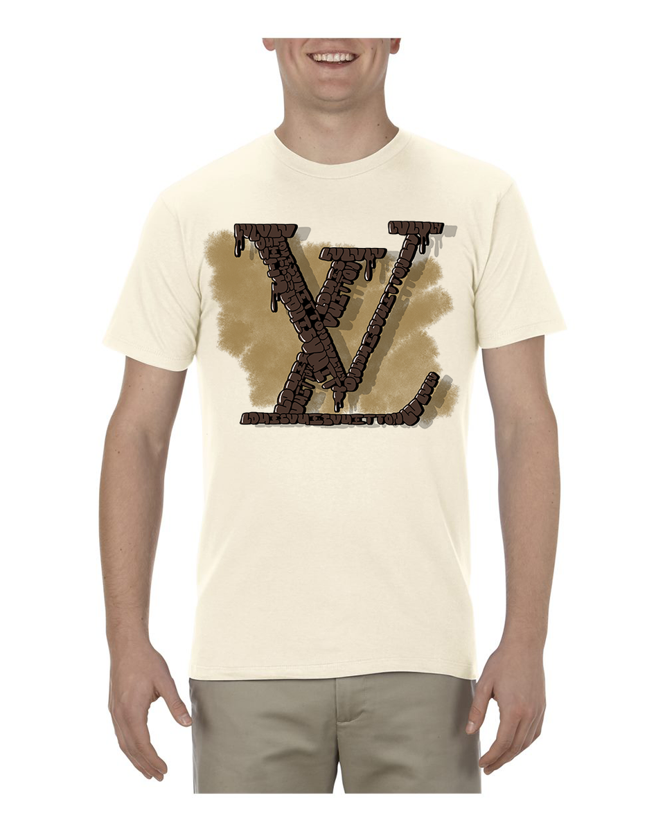 LV Drip Custom Graphic T-Shirt